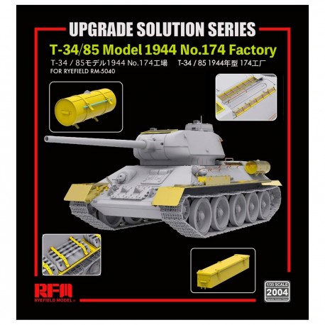 Kit de mise à niveau T-34/85 1/35 pour Rye Field Model