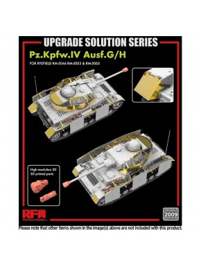 Kit d'amélioration pour Pz.Kpfw.IV 1/35 de Rye Field Model