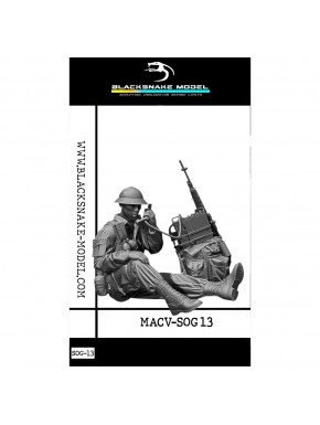 Figuras de soldados MACV-SOG em escala 1/35 com equipamento