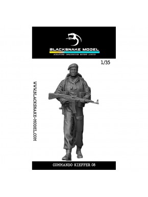 Figura de soldado Comando Kieffer 1/35 em pé