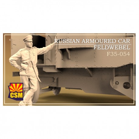 Figura 1/35 Feldwebel Carro Blindado Ruso 3D