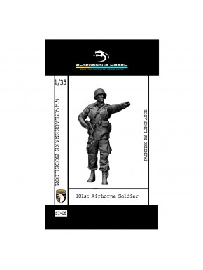 Figura de um soldado da 101ª Aerotransportada em escala 1/35