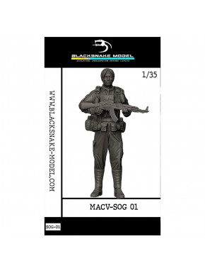 Figura em escala 1/35 soldado MACV-SOG Vietnã