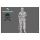 Figura soldado Waffen alemão 1/35 por Black Snake