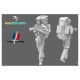 Figura de soldado do exército francês escala 1/35