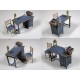 Ensemble de mobilier bureau 1/35 MiniArt