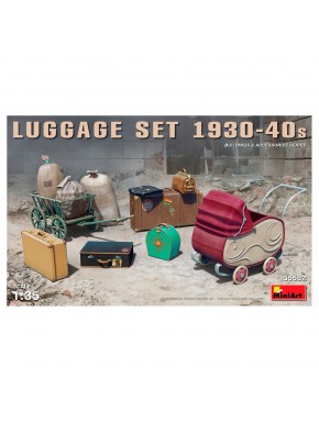 Kit de modélisme de bagages des années 1930-40 de MiniArt