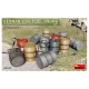 Kit modelo bidón combustible alemán 200L MiniArt