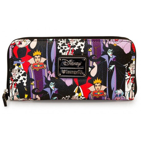 Portefeuille Loungefly Apparaissent Comme Des Méchants De Disney