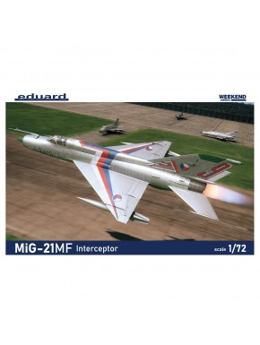 Kit de modèle à l'échelle 1/72 MiG-21MF Interceptor Eduard