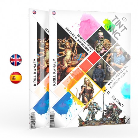 Couverture du magazine Tint Inc. Numéro 01 avec figurines
