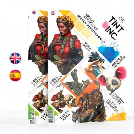Portada de la Revista Tint Inc. Edición 05 con arte y artistas