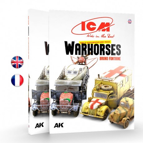 Guia ICM How to Paint & Weather WW2 Trucks Warhorses