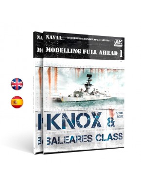 Couverture du livre Modelling Full Ahead 1 : Classe Knox et Baleares