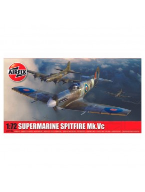 Kit de modelo Supermarine Spitfire Mk.Vc em escala 1:72 da AIRFIX