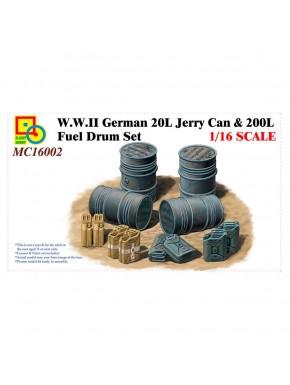 Bidons et tonneaux 1/16 WWII Classy Hobby