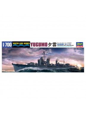 Caixa modelo em escala 1/700 Destroyer Yugumo
