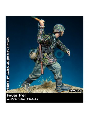 Figurine de soldat Feuer Frei! 2 par Rado Miniatures