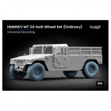 Ensemble de roues 3D pour HMMWV à l'échelle 1/35