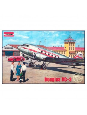 Maquette Douglas DC-3 de Roden échelle 1/144