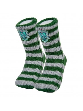 Chaussettes Harry Potter Serpentard vertes et grises