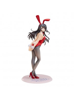 Estatua de Mai Sakurajima Red Bunny Girl de 27 cm