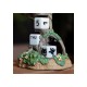 Calendrier perpétuel Totoro sur un arbre en résine