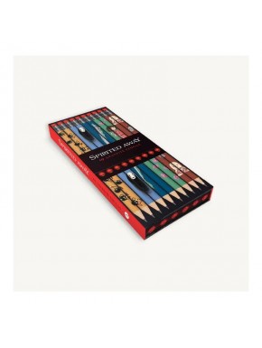 Set de crayons Le Voyage de Chihiro avec personnages du film