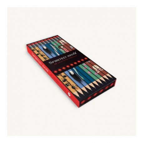 Set de crayons Le Voyage de Chihiro avec personnages du film