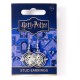 Pendientes Time Turner plateados de Harry Potter