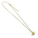 Collier pendentif Vif d'Or Harry Potter