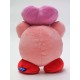 Peluche oficial de Kirby con corazón, 16 cm