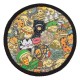 Sous-main Fuzzballs avec sous-verre