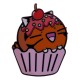 Présentoir de badges Fuzzballs avec différents designs