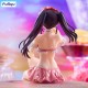 Statue de Kurumi Tokisaki en maillot rouge pastel