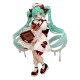 Statue de Hatsune Miku avec design chocolaté