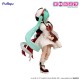 Statue de Hatsune Miku avec design chocolaté