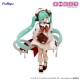 Statue de Hatsune Miku avec design chocolaté