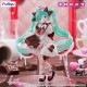 Statue de Hatsune Miku avec design chocolaté