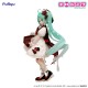 Statue de Hatsune Miku avec design chocolaté