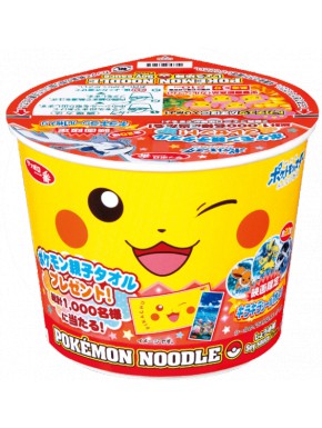 Fideos con salsa de soja Pokemon Pikachu 38 Gr