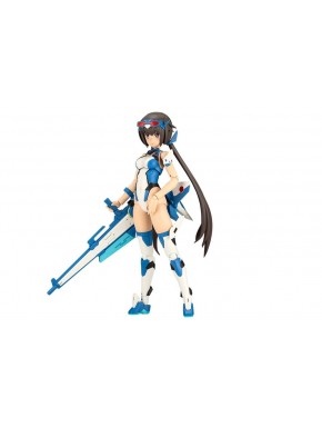 Modèle Frame Arms Girl Stylet Swimsuit 16 cm en bleu et blanc
