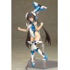 Modèle Frame Arms Girl Stylet Swimsuit 16 cm en bleu et blanc