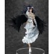 Estatua de Albedo de Overlord IV con alas negras y vestido blanco