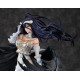 Estatua de Albedo de Overlord IV con alas negras y vestido blanco
