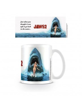 Caneca de cerâmica com design Jaws 2