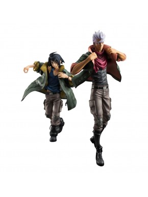 Statue PVC Mikazuki Augus et Orga Itsuka de Gundam, 26 cm
