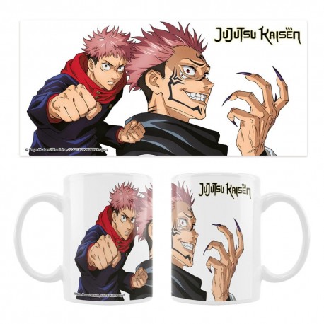 Tasse en céramique Jujutsu Kaisen Yuji et Sukuna