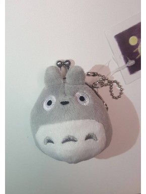Porte-monnaie porte-clés peluche Mini Totoro 8 cm