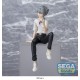 Statue de Kaworu Nagisa d'Evangelion avec une canette